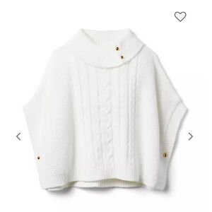 Janie & Jack Cable Knit Cape